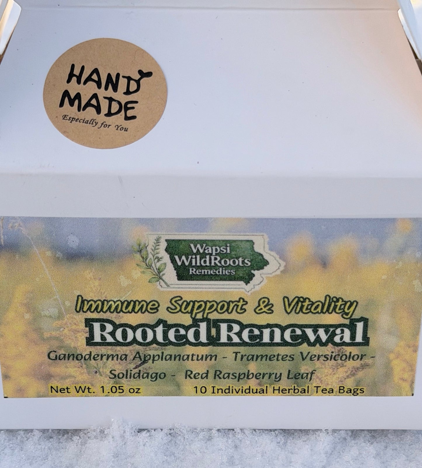 Rooted Renewal Herbal Tea bags - Wapsi Wild Root Remedies