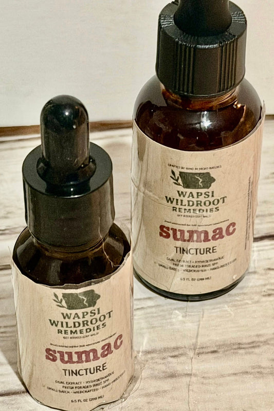 Sumac Dual-Extract Full Spectrum Tincture – Immune, Digestive & Antioxidant Support