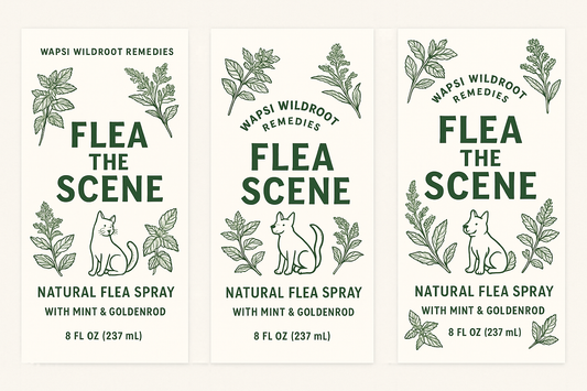 🐾 Flea the Scene – All-Natural Flea Repellent Spray for Dogs