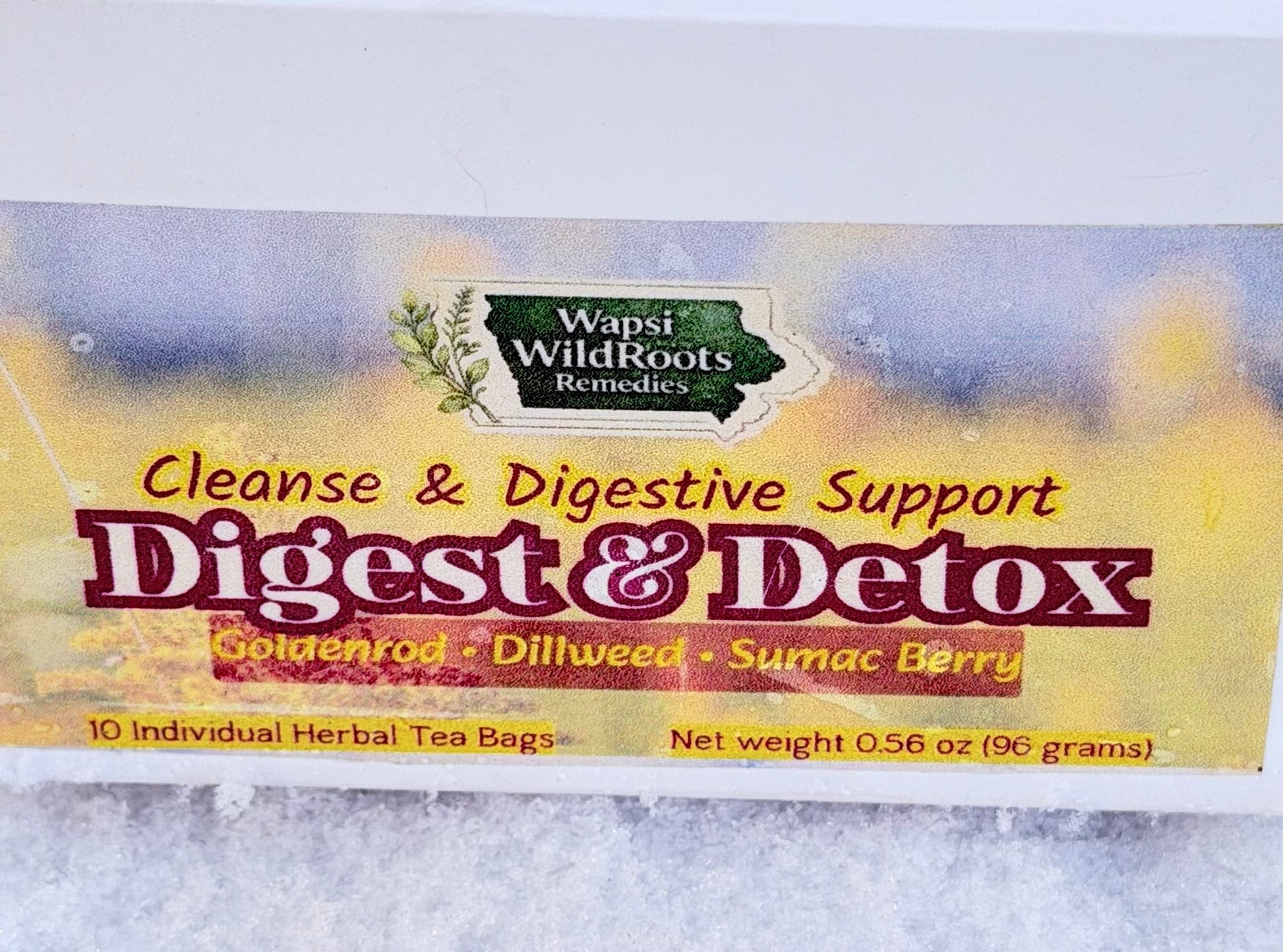 Digest & Detox Herbal Tea Blend - Wapsi Wild Root Remedies